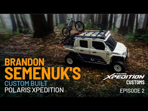 Brandon Semenuk's Custom Built Polaris XPEDITION - MandieTBA - Mountain ...